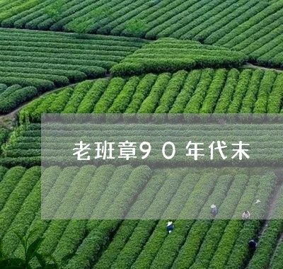 老班章90年代末/2023032970798