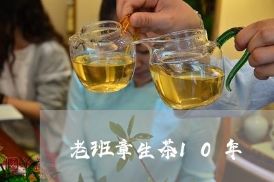 老班章生茶10年/2023032905147