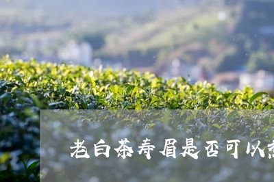 老白茶寿眉是否可以煮茶/2023032872503