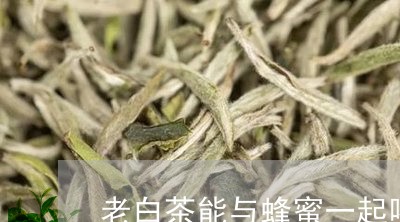 老白茶能与蜂蜜一起喝吗/2023032849481