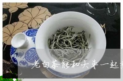 老白茶能和大枣一起煮吗/2023032863735