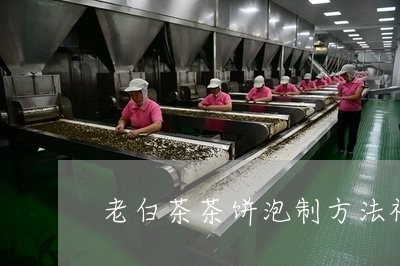 老白茶茶饼泡制方法视频/2023032829272