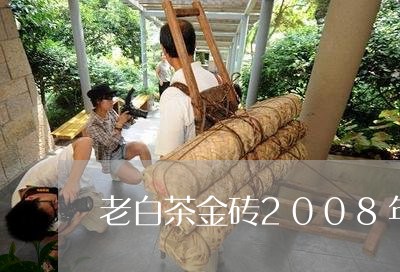 老白茶金砖2008年价格/2023033139503