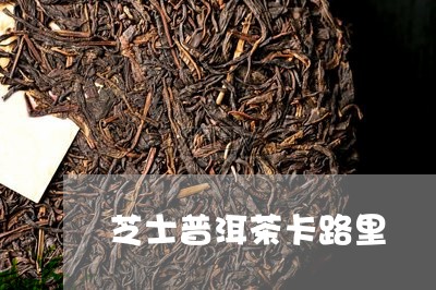 芝士普洱茶卡路里/2023041003836