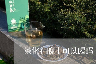 茶化石晚上可以喝吗/2023032148274