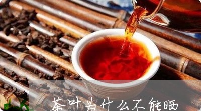 茶叶为什么不能晒/2023032526139