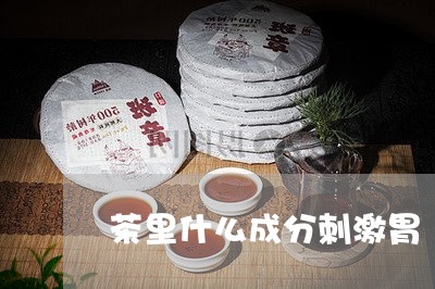 茶里什么成分刺激胃/2023041504194