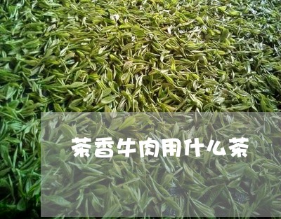 茶香牛肉用什么茶/2023032415078