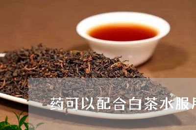 药可以配合白茶水服用吗/2023032896171