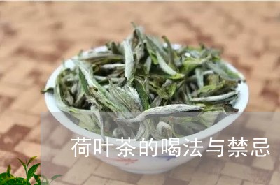 荷叶茶的喝法与禁忌/2023041687482