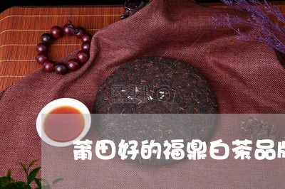 莆田好的福鼎白茶品牌店/2023032898260