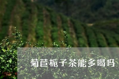 菊苣栀子茶能多喝吗/2023041459382