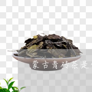 蒙古青砖茶是什么茶/2023032097372