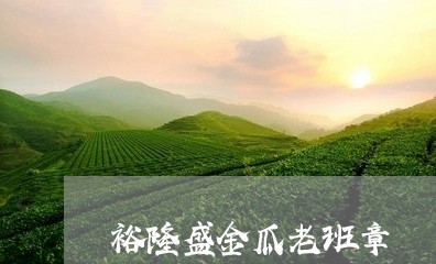 裕隆盛金瓜老班章/2023032938303