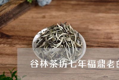 谷林茶坊七年福鼎老白茶/2023032887260