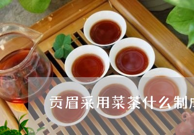 贡眉采用菜茶什么制成品/2023032977159