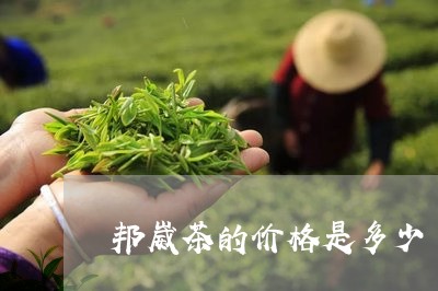 邦崴茶的价格是多少/2023041634957