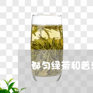 都匀绿茶和普洱茶/2023041050406