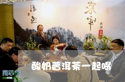 酸奶普洱茶一起喝/2023033195930