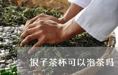 银子茶杯可以泡茶吗/2023032039584