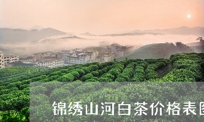 锦绣山河白茶价格表图片/2023032904046