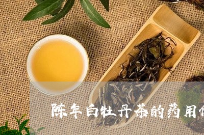 陈年白牡丹茶的药用价值/2023032968473