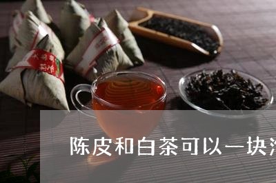 陈皮和白茶可以一块泡吗/2023032933037