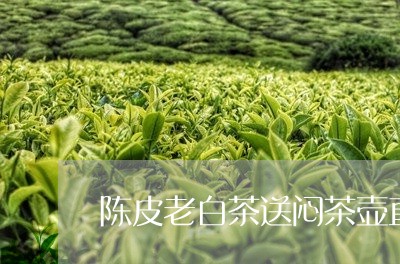 陈皮老白茶送闷茶壶直播/2023032937281