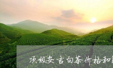 顶级安吉白茶价格和图片/2023032961805