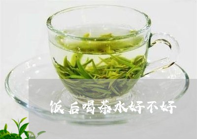 饭后喝茶水好不好/2023032451603