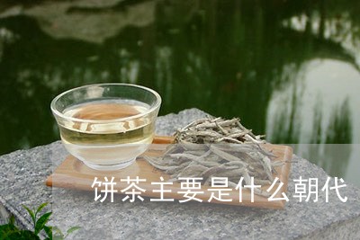 饼茶主要是什么朝代/2023041640461