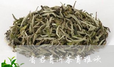 香君普洱茶膏雅颂/2023041378360