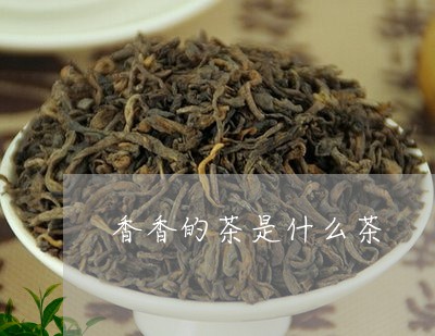 香香的茶是什么茶/2023032310682