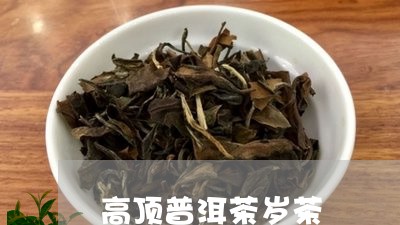 高顶普洱茶岁茶/2023031631715