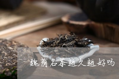 魏荫名茶越久越好吗/2023041665259