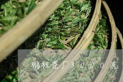 鹏程茶厂3000克/2023041679793