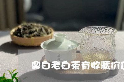 鼎白老白茶有收藏价值吗/2023033041706