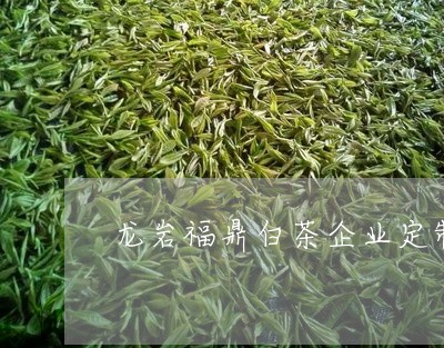 龙岩福鼎白茶企业定制茶/2023033013616