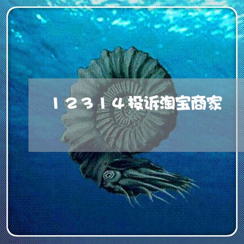 12314投诉淘宝商家/2023022632748