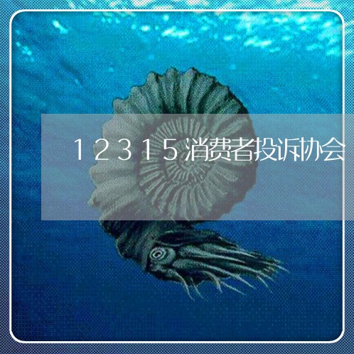 12315消费者投诉协会/2023021597138