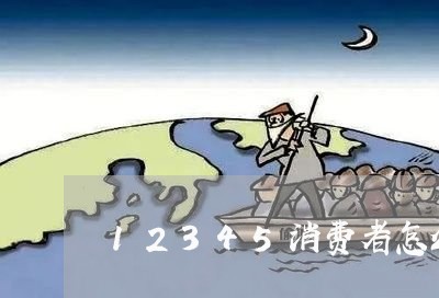 12345消费者怎么投诉/2023021684826