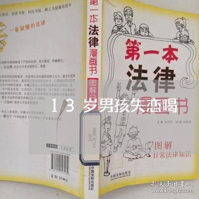 13岁男孩失恋喝/2023100626159