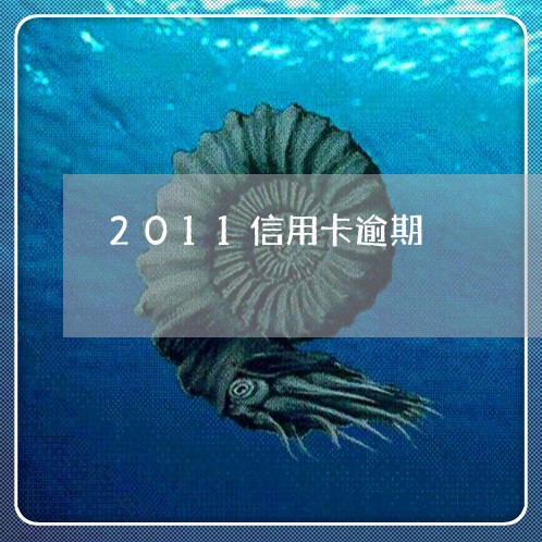 2011信用卡逾期/2023070926136