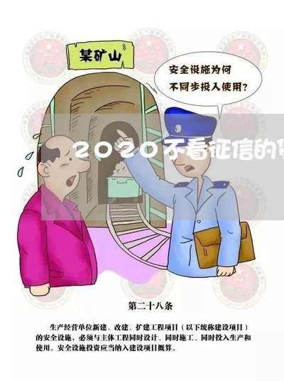 2020不看征信的贷款/2023040417058