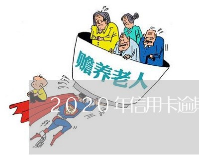 2020年信用卡逾期数额/2023120694948