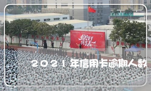 2021年信用卡逾期人数/2023050306047