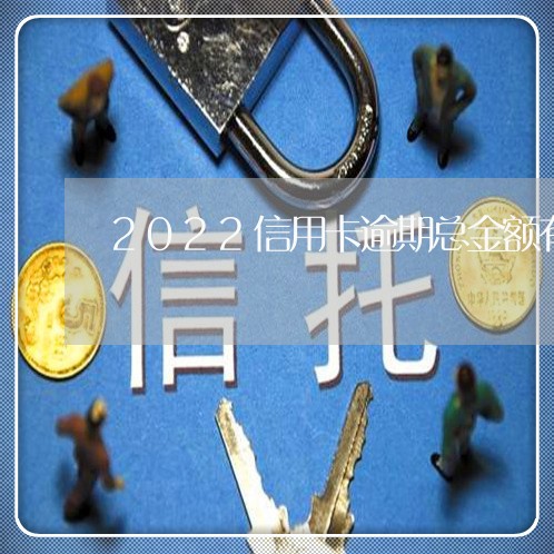 2022信用卡逾期总金额有多少/2023121775827