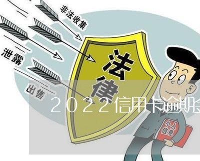 2022信用卡逾期金额立案标准/2023072243726