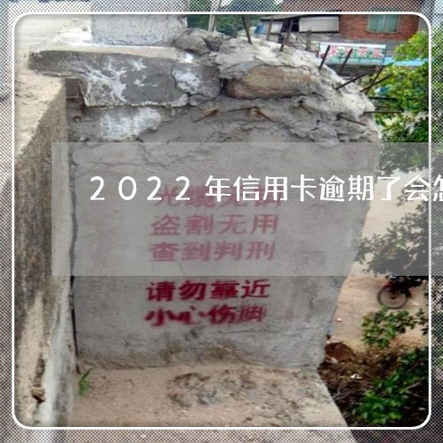 2022年信用卡逾期了会怎么样/2023091444147