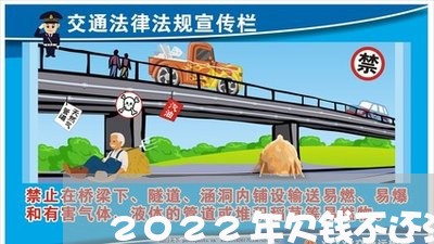 2022年欠钱不还法律/2023101784735